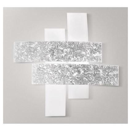 Gea Luce LARA P G arg - Ceiling light LARA 4xE27/52W/230V 91 cm silver