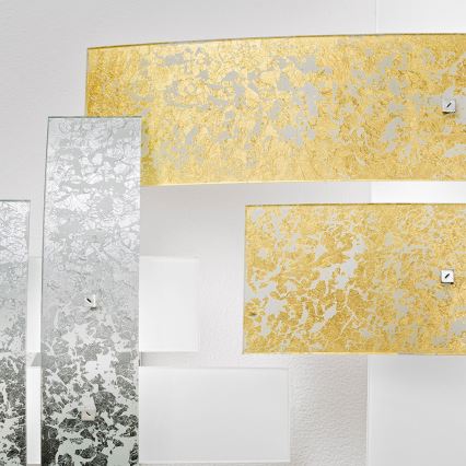 Gea Luce LARA P G oro - Ceiling light LARA 4xE27/52W/230V 91 cm gold