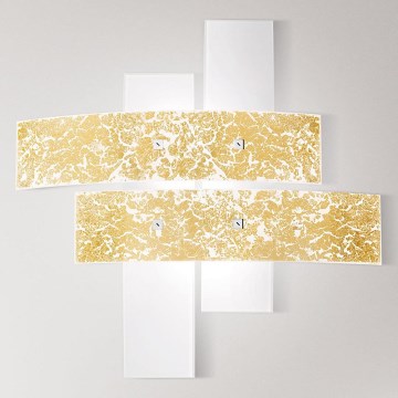 Gea Luce LARA P M oro - Ceiling light LARA 2xE27/70W/230V 70 cm gold