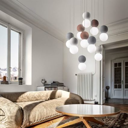 Gea Luce SFERA S10 G - Chandelier on a string SFERA 10xG9/28W/230V
