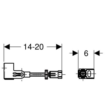Geberit 111.835.00.1 - Duofix Wall Mounting Kit