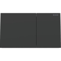 Geberit 115.622.14.1 - Sigma70 flush plate 25 x 14.6 cm, matte black