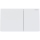 Geberit 115.622.JT.1 - Sigma70 flush plate 25 x 14.6 cm matte white