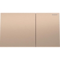 Geberit 115.622.QB.1 - Sigma70 flush plate 25x14.6 cm brushed red-gold