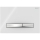 Geberit 115.788.11.2 - Sigma50 Flush Plate 24.6 x 16.4 cm, White/Matte Chrome