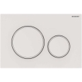 Geberit 115.882.01.1 - Sigma20 flush plate, 24.6 x 16.4 cm, white