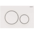 Geberit 115.882.11.1 - Sigma20 Flush Plate 24.6 x 16.4 cm, White