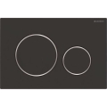Geberit 115.882.14.1 - Sigma20 Flush Plate 24,6x16,4 cm Matte Black