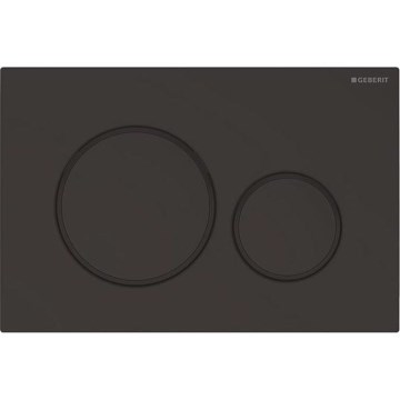Geberit 115.882.16.1 - Sigma20 flush plate 24.6 x 16.4 cm matte black
