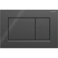 Geberit 115.883.DW.1 - Sigma30 flush plate 24.6 x 16.4 cm, black
