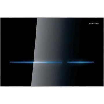 Geberit 116.090.SG.6 - Sigma80 touchless flush plate 24,7x16,4 cm IP45 black
