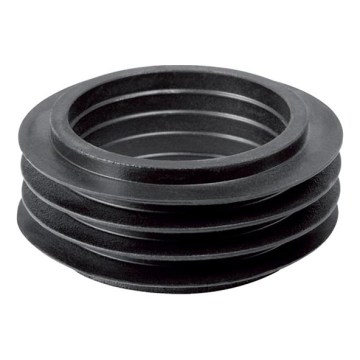 Geberit 119.669.00.1 - Rubber connection sleeve for 28 mm flush pipe, black