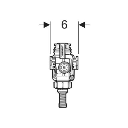 Geberit 240.705.00.5 - Fill valve for plastered-in flush cisterns, Type 383