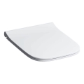 Geberit 500.240.01.1 - Smyle Square SoftClose Toilet Seat, Duroplast/White