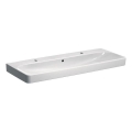 Geberit 500.253.01.1 - Smyle Square wall-hung double basin 120x48 cm ceramic/white