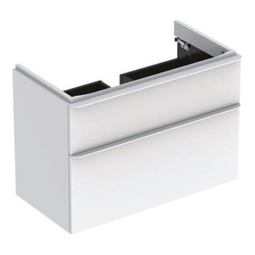 Geberit 500.354.00.1 - Smyle Square under-sink bathroom cabinet 61.7 x 88.4 cm, white