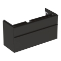 Geberit 500.355.JK.1 - Smyle Square Under-Sink Bathroom Cabinet 61.7 x 118.4 cm, Anthracite