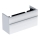 Geberit 500.356.00.1 - Smyle Square Double Washbasin Vanity Unit, 61.7 x 118.4 cm, White