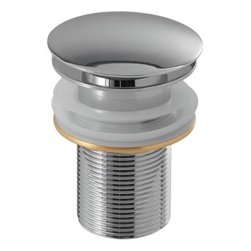Gedy - Basin waste CLICK-CLACK Ø 6.6 cm Polished Chrome
