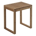 Gedy - Bathroom stool HIMALAYA 39,5x44,3 cm bamboo