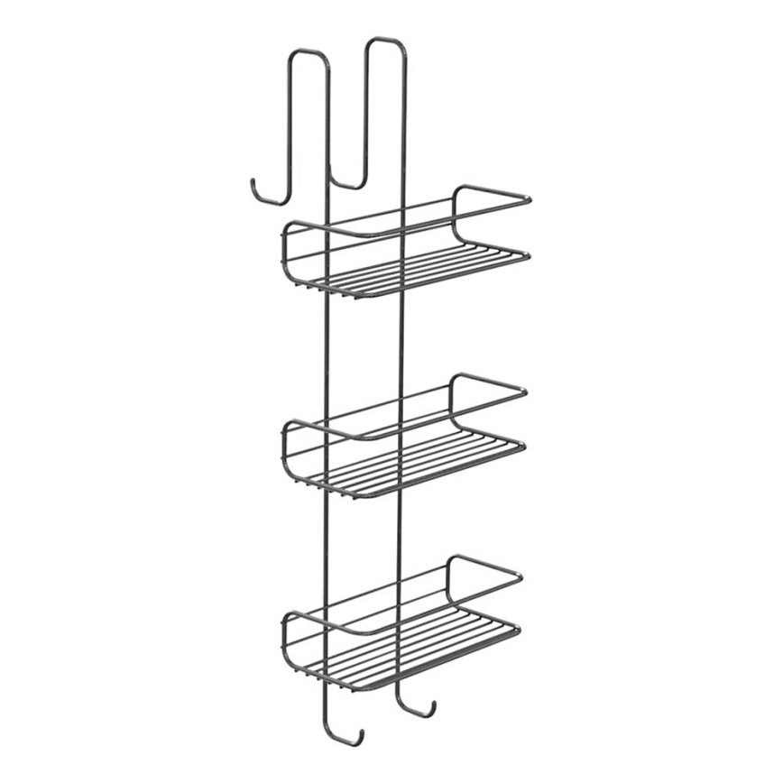 Gedy - CHROM LINE wall-mounted shower shelf 68x24 cm polished chrome