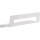 Gedy - CLEO 30 cm Matte White Towel Shelf with Rail