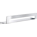 Gedy - CLEO 50 cm Towel Shelf with Rail, Polished Stainless Steel
