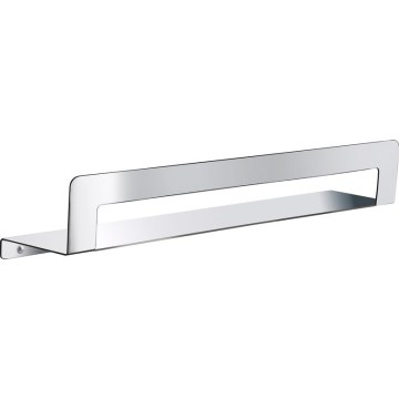 Gedy - CLEO 50 cm Towel Shelf with Rail, Polished Stainless Steel