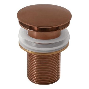 Gedy - CLICK-CLACK Basin Waste, Ø 6.6 cm, Bronze