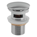 Gedy - Click-Clack washbasin pop-up waste Ø 6.6 cm, polished chrome