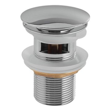 Gedy - Click-Clack washbasin pop-up waste Ø 6.6 cm, polished chrome