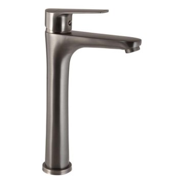 Gedy - COMO 29 cm Basin Mixer, Metallic Gray