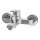 Gedy - COMO Bathtub Mixer, Polished Chrome