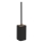 Gedy - Freestanding toilet brush NINFEA black/bamboo