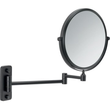 Gedy - GAIA Wall-Mounted Cosmetic Mirror, Matte Black