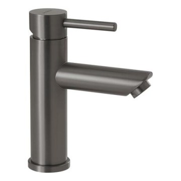 Gedy - GARDA 18 cm Metallic Grey Washbasin Mixer