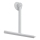 Gedy - Glass scraper GUMMY matte white