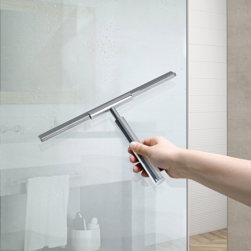 Gedy - Glass scraper THOR shiny chrome
