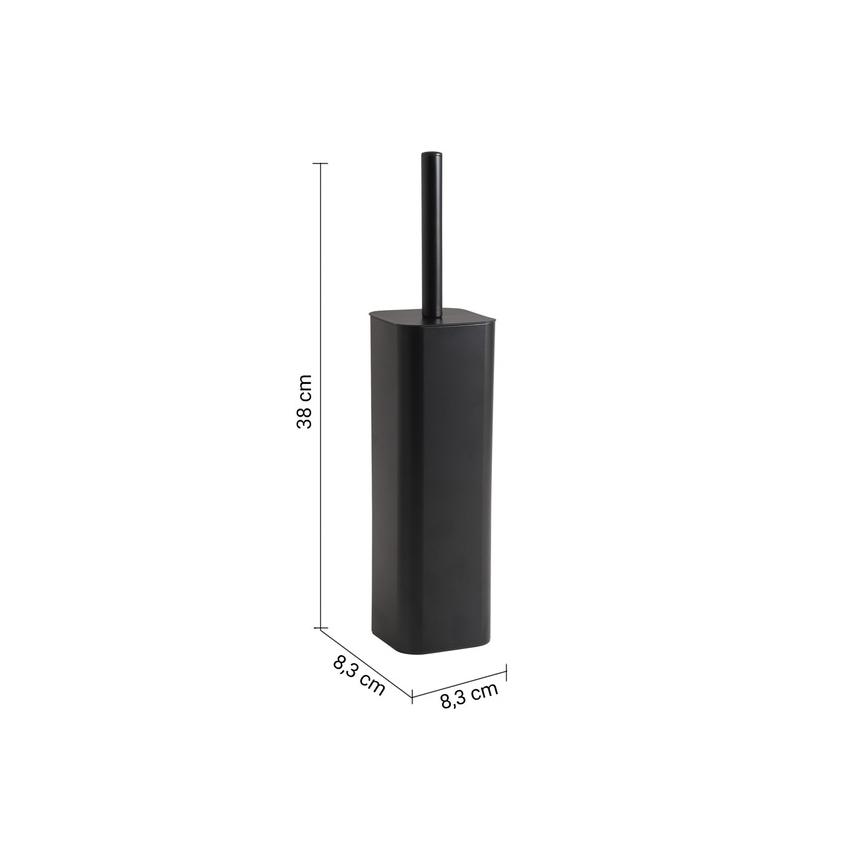 Gedy - JACK Freestanding Toilet Brush, Black