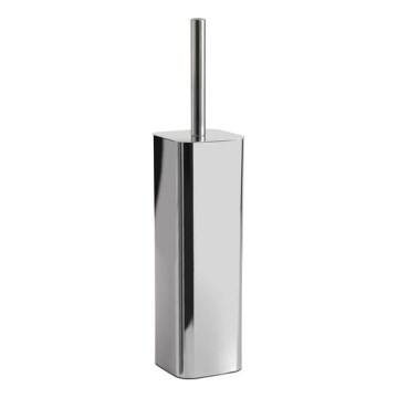 Gedy - JACK Freestanding Toilet Brush, Polished Chrome