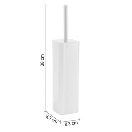 Gedy - JACK Freestanding Toilet Brush, White