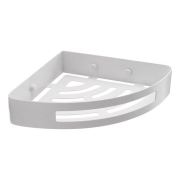 Gedy - PIRENEI Corner Shower Shelf, Matte White