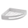 Gedy - PIRENEI Corner Shower Shelf, Matte White