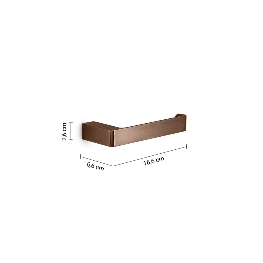 Gedy - PIRENEI Toilet Paper Holder, Bronze