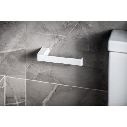 Gedy - PIRENEI Toilet Paper Holder, Matte White