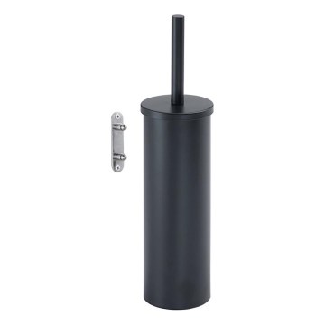 Gedy - PIRENEI Wall-Mounted Toilet Brush, Matte Black
