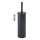 Gedy - PIRENEI Wall-Mounted Toilet Brush, Matte Black