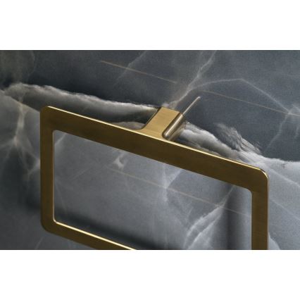 Gedy - PIRENEI Wall-mounted Towel Hook 15x23 cm Matte Gold