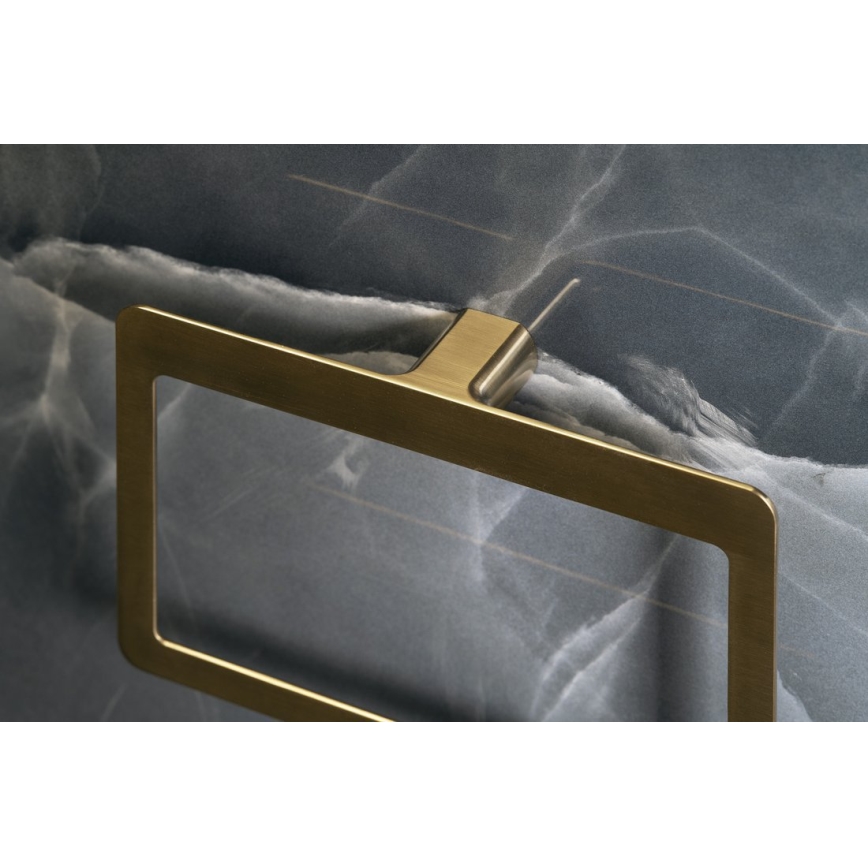 Gedy - PIRENEI Wall-mounted Towel Hook 15x23 cm Matte Gold