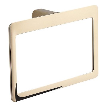 Gedy - PIRENEI Wall-Mounted Towel Rack, 15x23 cm, Gold